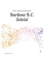 The Beginning Baritone B. C. Soloist 