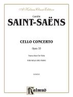 Cello Concerto, Op. 33 (Viola) 