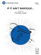 If It Ain't Baroque 