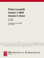 Sonata E minor Standard