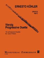 40 Progressive Duets Op. 55 Book 2 Standard