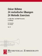 24 melodic exercises in all keys op. 20 Standard