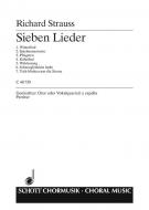 Sieben vierstimmige Lieder o. Op. AV. 67 Download