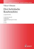 Three Hebrew Pieces for Boys' Choir Download