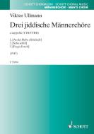 Three Yiddish Pieces for Male Choir Download