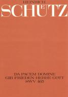 Da pacem, Domine SWV465 
