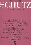 Wohl denen, die ohne Tadel leben SWV 482 