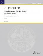 Fünf Lieder für Barbara Download
