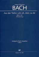 Aus der Tiefen rufe ich, Herr, zu dir 