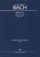 Missa in F-Dur BWV 233 Standard