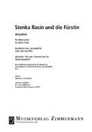 Stenka Rasin und die Fürstin Download