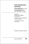 Neujahr und Himmelfahrt aus op. 79 Standard