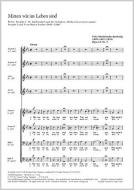 Mitten wir im Leben sind op. 23 Standard