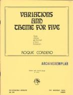 Variations And Theme For Five 