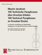 100 Technische Paraphrasen über Kreutzer-Etüden 1 Heft 1b Standard