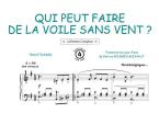 Qui peut faire de la voile sans vent 