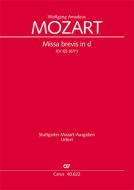 Missa brevis in d-Moll KV65 Standard