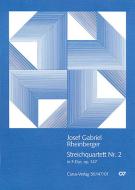 Streichquartett Nr. 2 (2 Fassungen) 