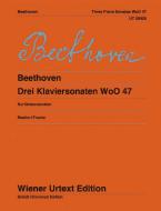 Three Piano Sonatas WoO 47 