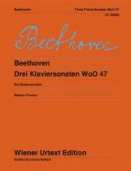 Three Piano Sonatas WoO 47 