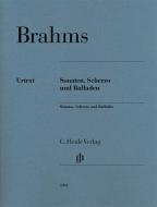 Sonatas, Scherzo and Ballades 