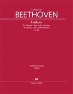 Fantasia in C minor op. 80 for piano, choir and orchestra 