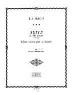 Suite in e-Moll BWV 996 