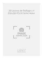 20 Lecons de Solfege à 4 Cles 