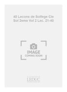 40 Lecons de Solfege Cle de Sol 2eme Vol.2 