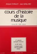 Cours D Histoire De La Musique 