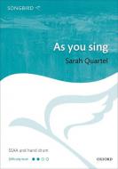 As you sing 