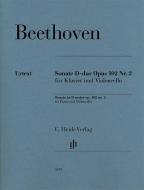 Sonata in D major op. 102 no. 2 