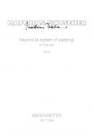 beyond (a system of passing) for flute solo (2013) Standard