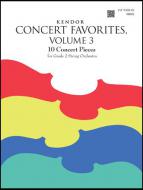 Kendor Concert Favorites 3 