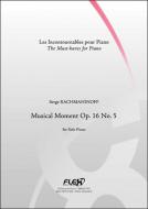 Musical Moment Op. 16 No. 5 