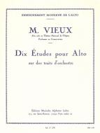 10 Etudes sur des traits d'orchestre 