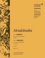 Concerto in E minor MWV O 14 Op. 64 