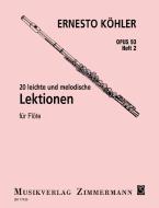 20 Easy and Melodic Exercises op. 93 Vol. 2 Standard