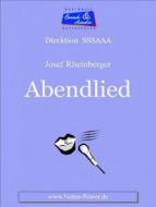 Abendlied 