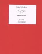 Encore (2016/17) Musik in vier Teilen 
