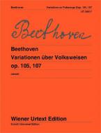 Variations on Folk Songs Op. 105 + 107 
