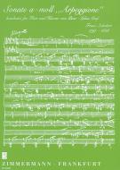 Sonata A minor 'Arpeggione' 