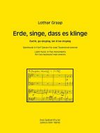 Erde, singe, dass es klinge 