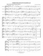 3 Renaissance Madrigals 