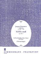 Suite E minor op. 2/4 