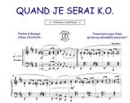 Quand je serai K.O. 