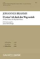 O wüsst' ich doch den Weg zurück 