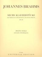 6 Klavierstücke op.118 