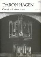 Occasional Notes 