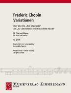 Variations on the aria 'Non più mesta' op. posth. Standard